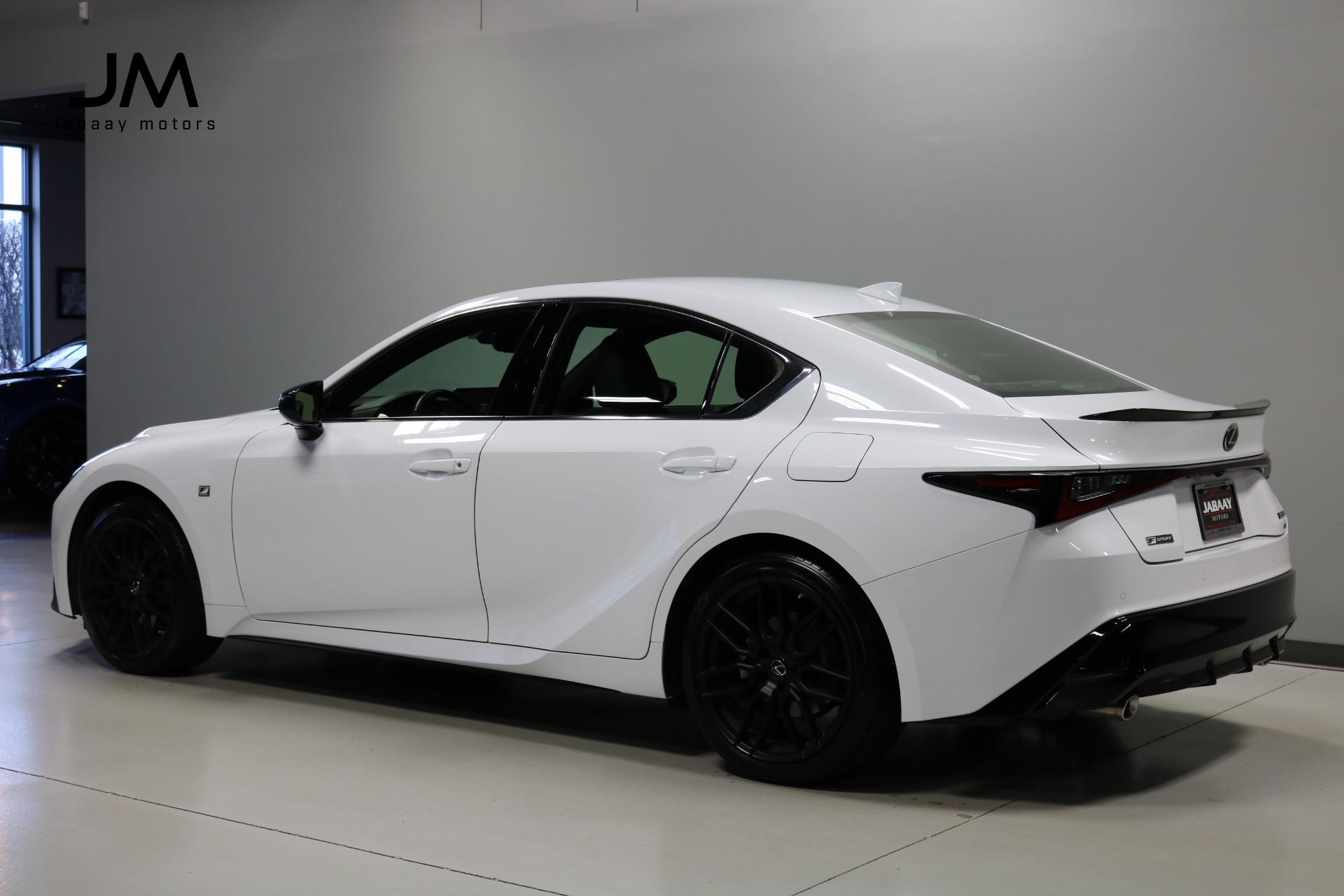 2021 white lexus is 350 f sport for sale